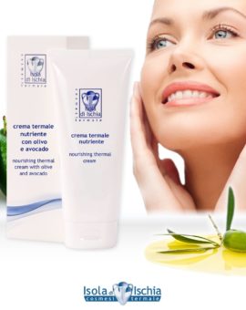 crema viso termale nutriente indicata per pelle secca